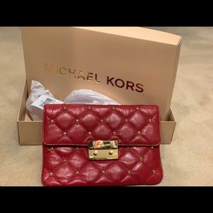 Red Michael kors purse